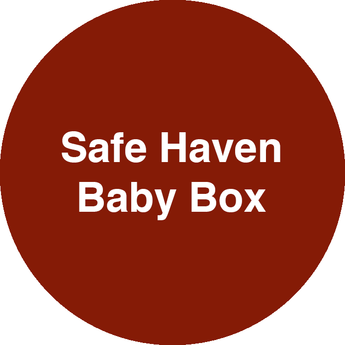 circle250xREDSafeHavenBabyBox