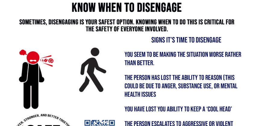 Oct 28 Know When To Disengage