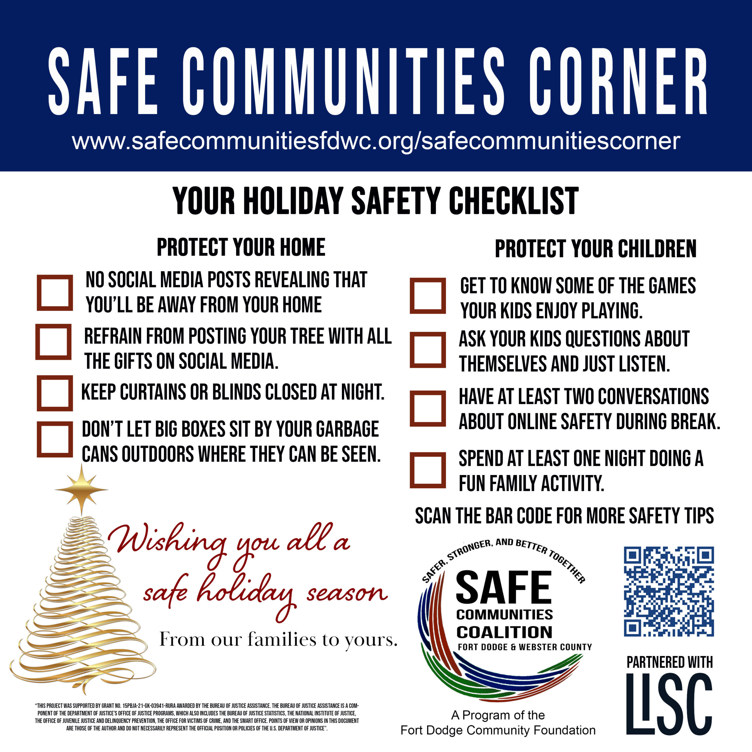 December 23rd Holiday Safety Checklist