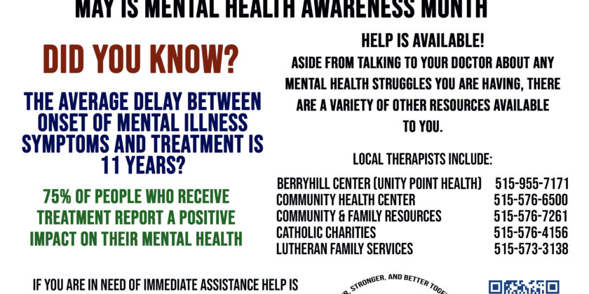 May is Mental Health Awareness Month: Help is Available