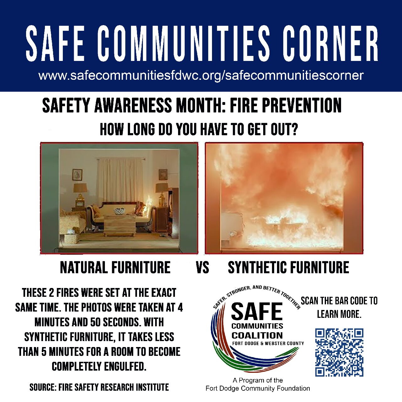Safety Awareness Month: Fire Prevention, How Long Do You Have To Get Out?