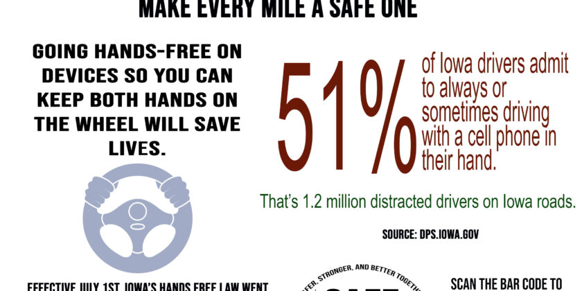 Making Every Mile a Safe One: Iowa’s Hands Free Law