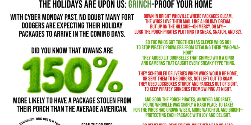 Grinch-Proof Your Home This Holiday Season: Protecting Your Packages and Your Peace of Mind