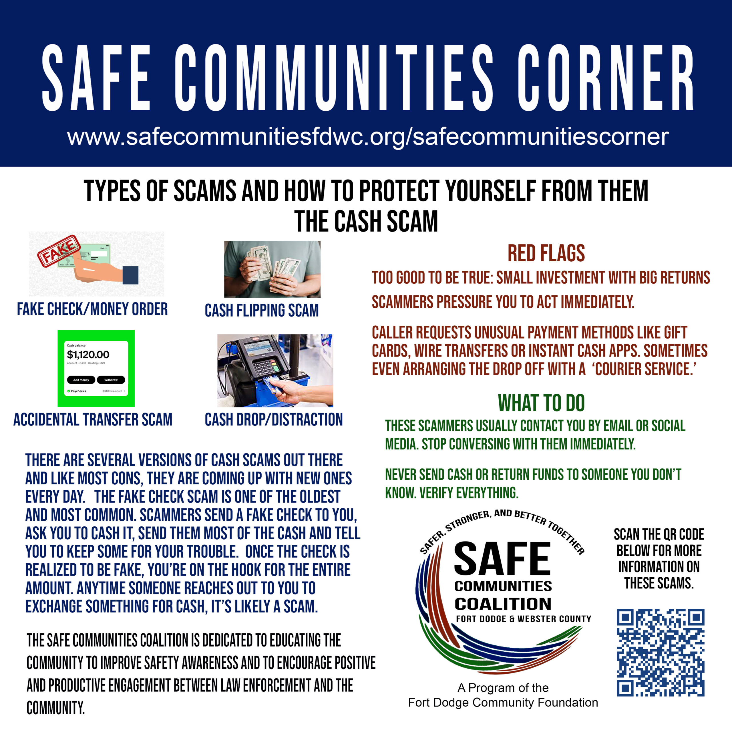 Types of Scams and How to Protect Yourself From Them: The Cash Scam